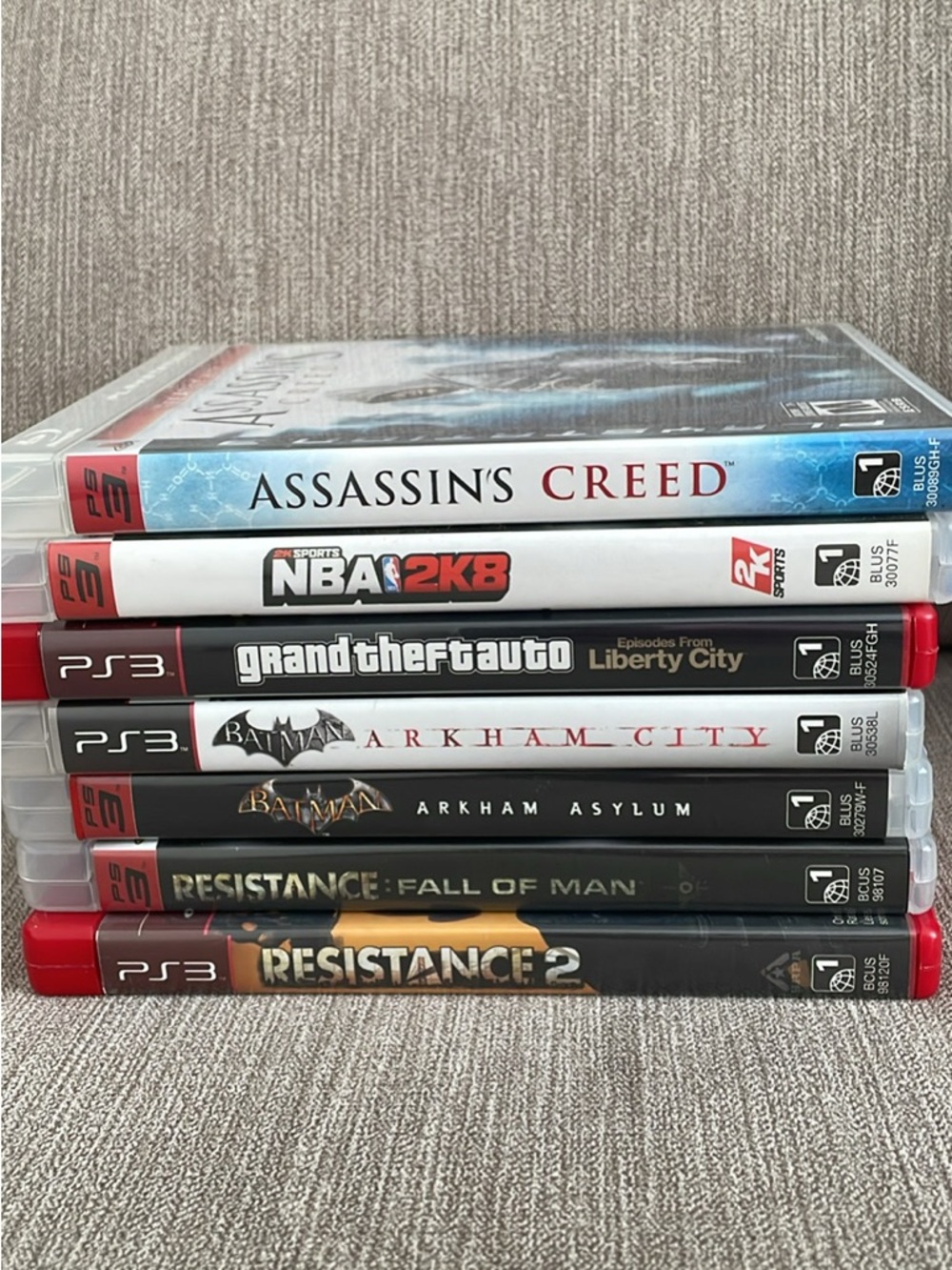 Sony PlayStation 3 Game Stack